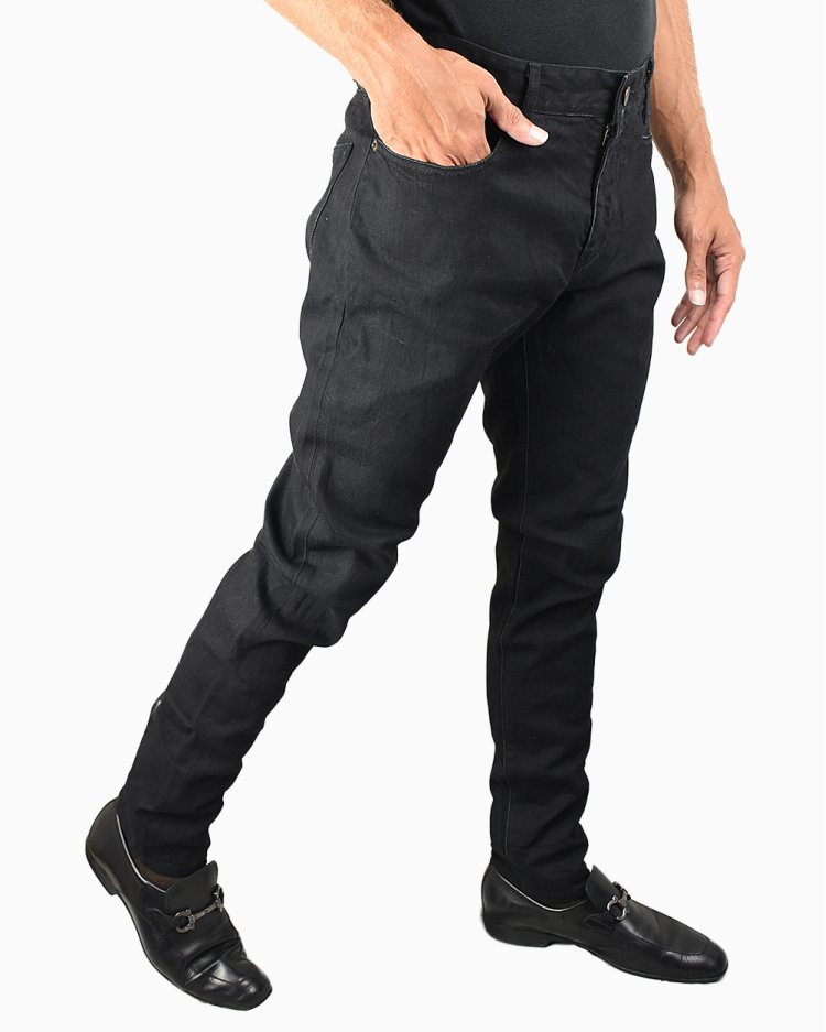 Calça Jeans Saint Laurent Original Skinny Preta Masculina